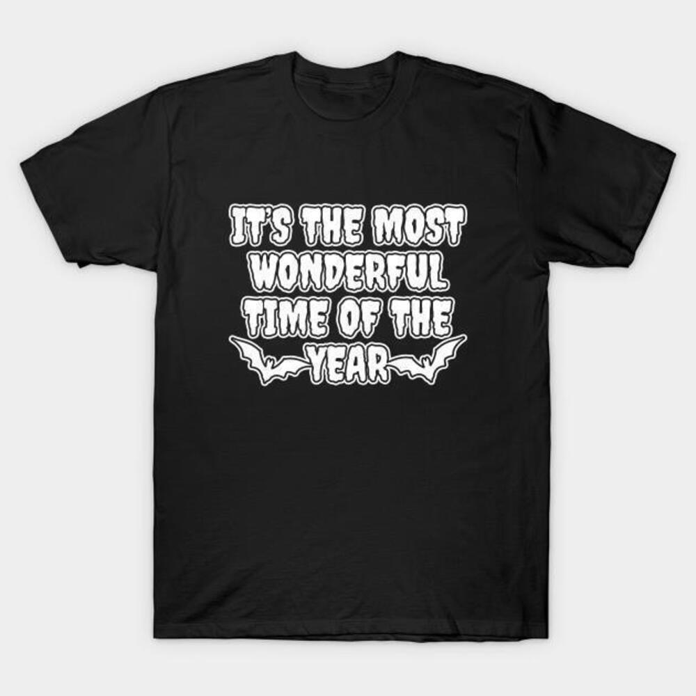 Halloween Bat Its The Most Wonderful Time Of The Year Tshirt